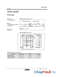 Datasheet MTZJ11B manufacturer Rohm